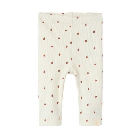 Lil Atelier Gago - Kye Slim Leggings - Turtledove/Apple