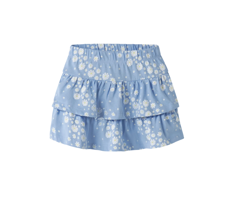 Name It Vigga - Skirt - Serenity/White Flower