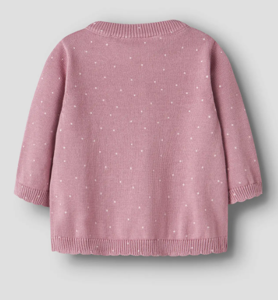 Name It Ladot - LS Knit Cardigan - Lilas