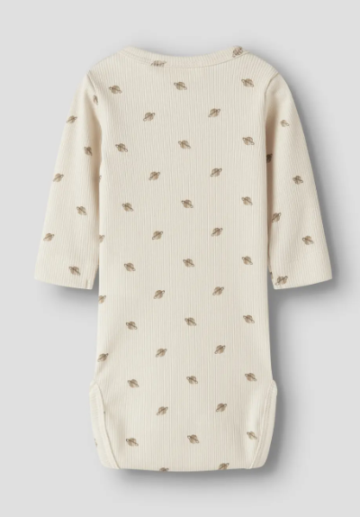 Lil Atelier Lavo - Eno LS Slim Body - Turtledove/Planets