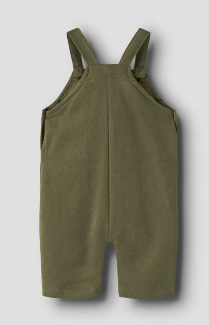Lil Atelier ILondon - Ran Loose Sweat Overall - Winter Moss