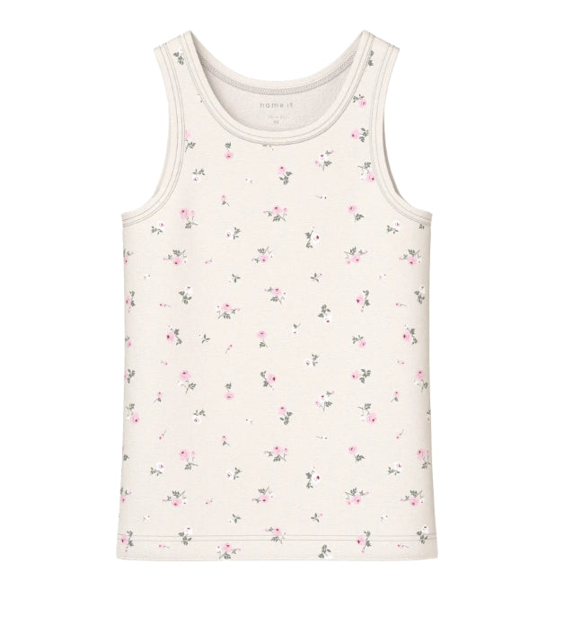 Name It Tank Top 2pak Jet Stream Flower NOOS - Jet Stream