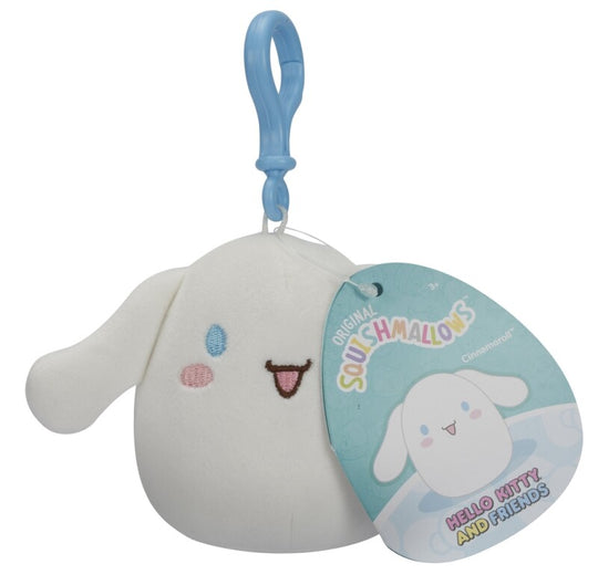 Squishmallows Clip On Hello Kitty and Friends - Cinnamorol