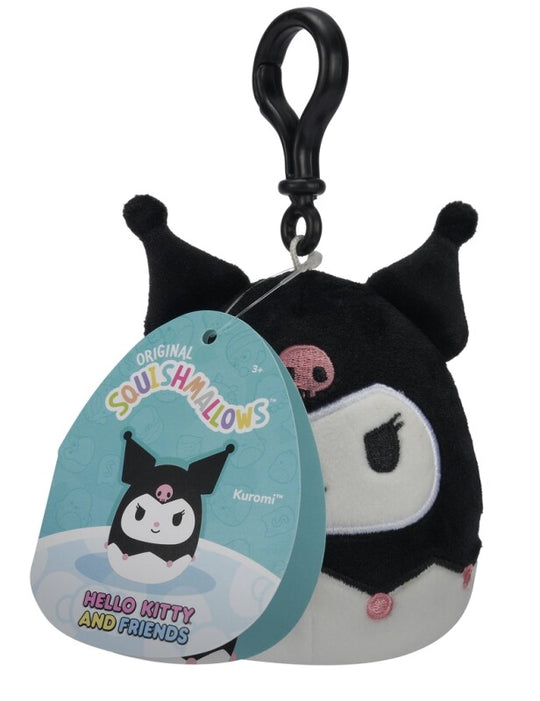 Squishmallows Clip On Hello Kitty and Friends - Kuromi