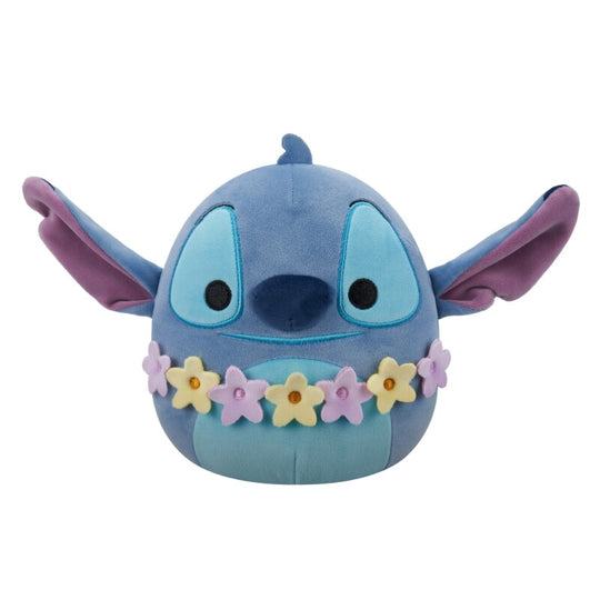 Squishmallows DISNEY Stitch med blomster - 20 cm