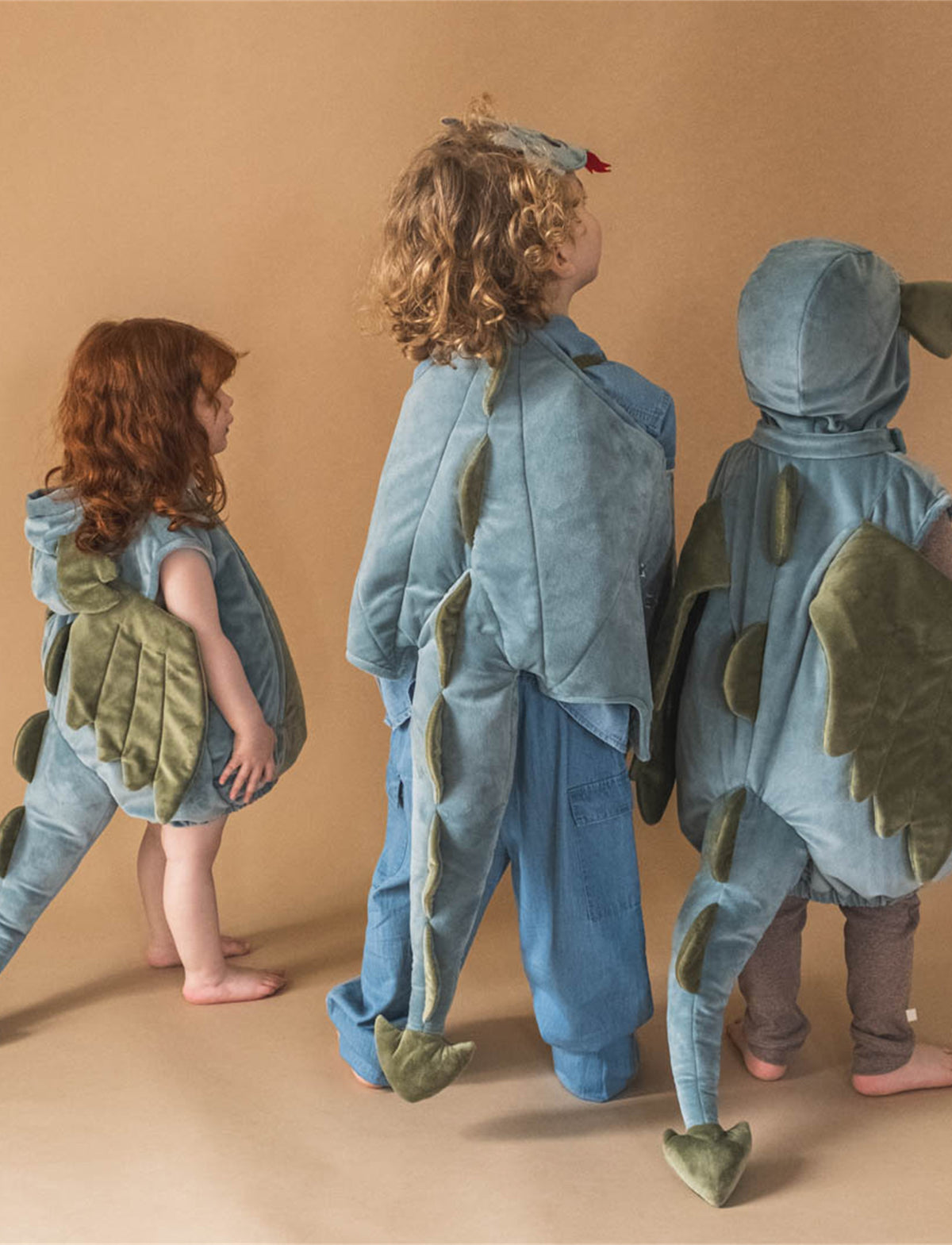 That´s Mine Steven - Dragon Suit 1-3 år - Deep Lichen Green