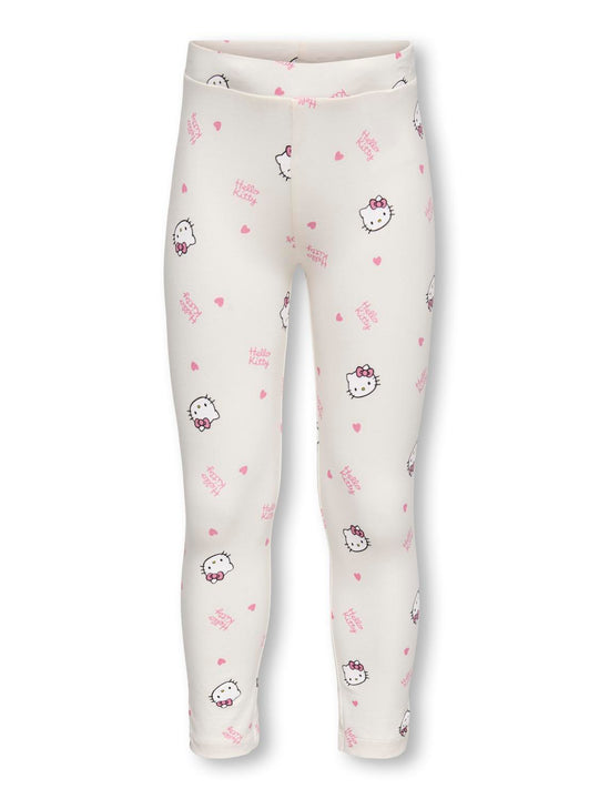 Only Mini Kitten Life Leggings - Tofu Hello Kitty