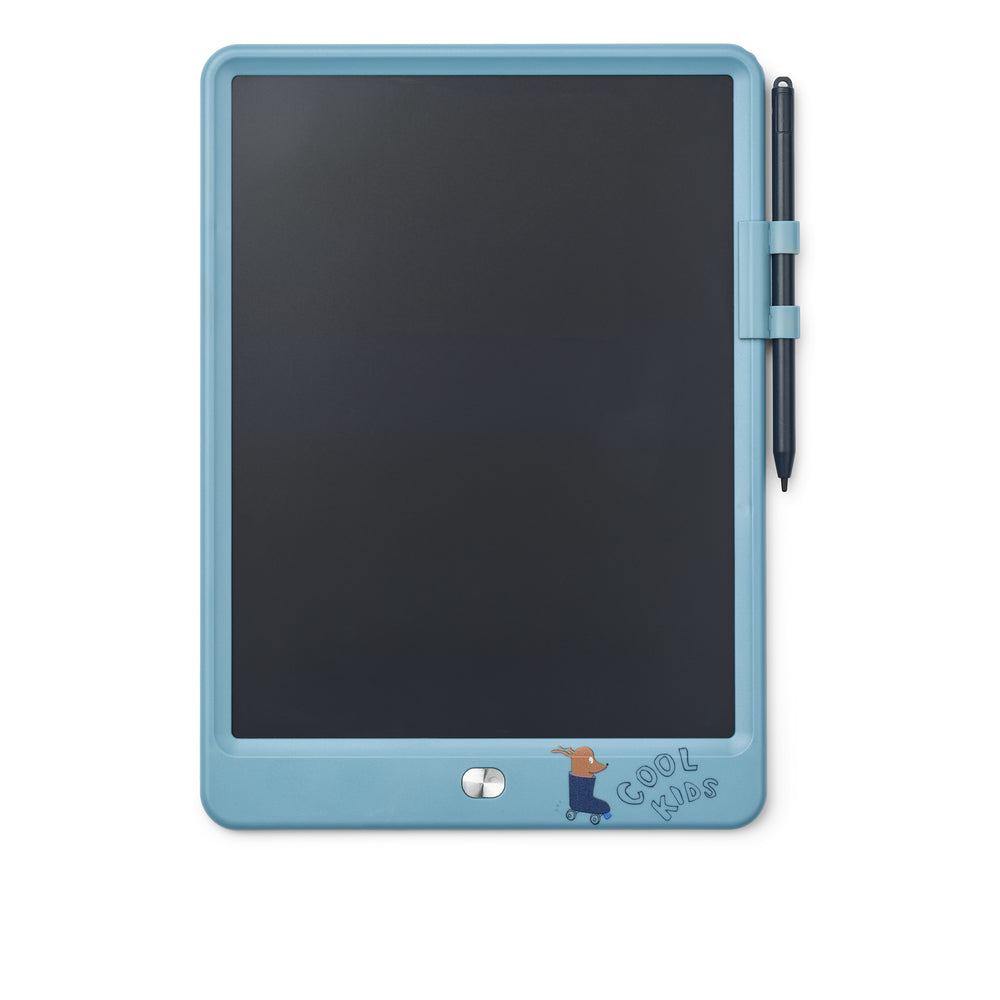 Liewood Zora LCD Tegnetavle - Tiger / Beach blue
