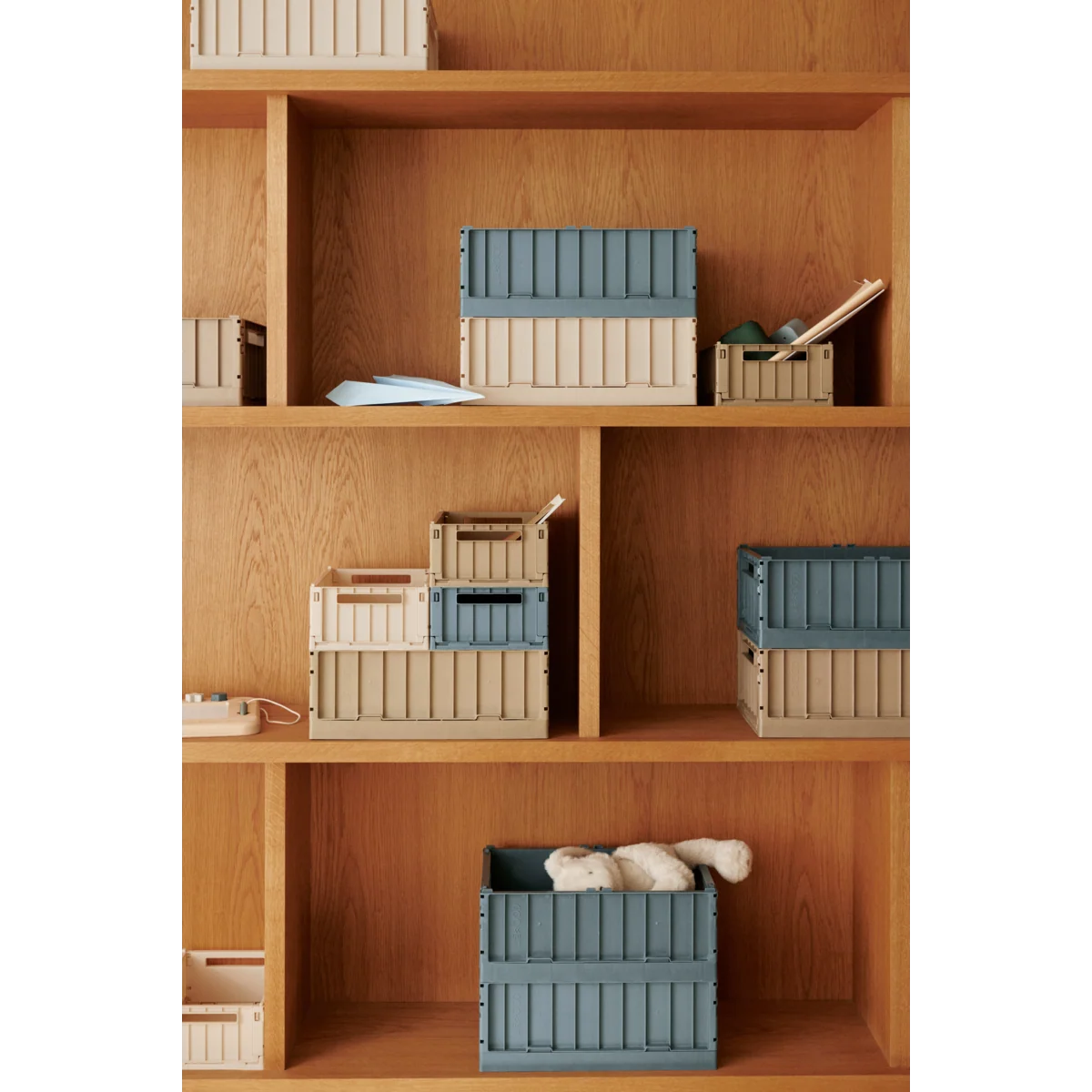 Liewood Weston - Storage Box M 2-pack Oat