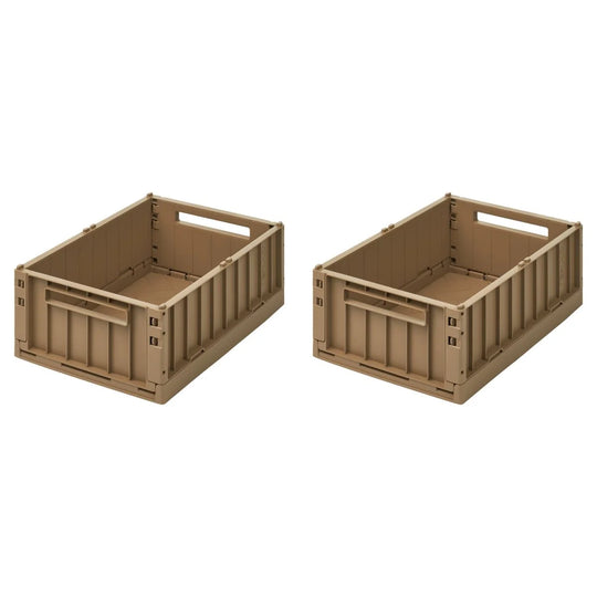 Liewood Weston - Storage Box M 2-pack Oat