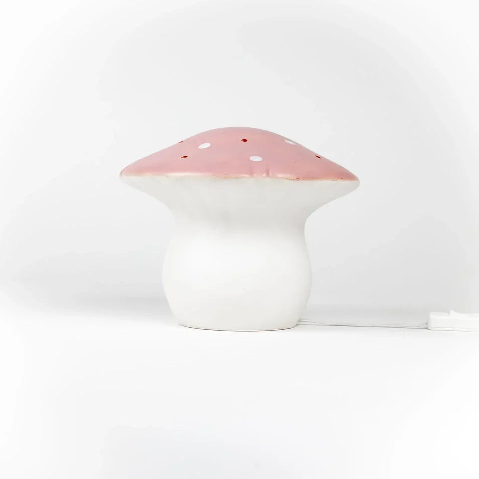 Heico Lamper - Mellem Svampelampe - Vintage Pink