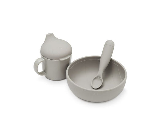 Cam Cam Copenhagen Mit Første Spisesæt - Classic Grey