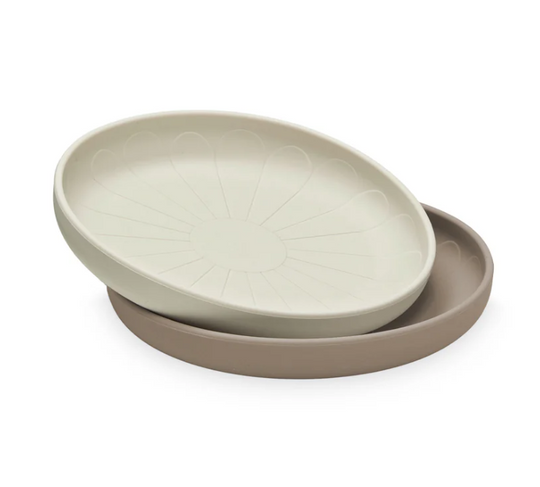 Cam Cam Copenhagen Regnbue Tallerkener 2 pak - Earth Mix