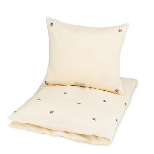 Cam Cam Copenhagen Broderet Baby Sengetøj - Berries