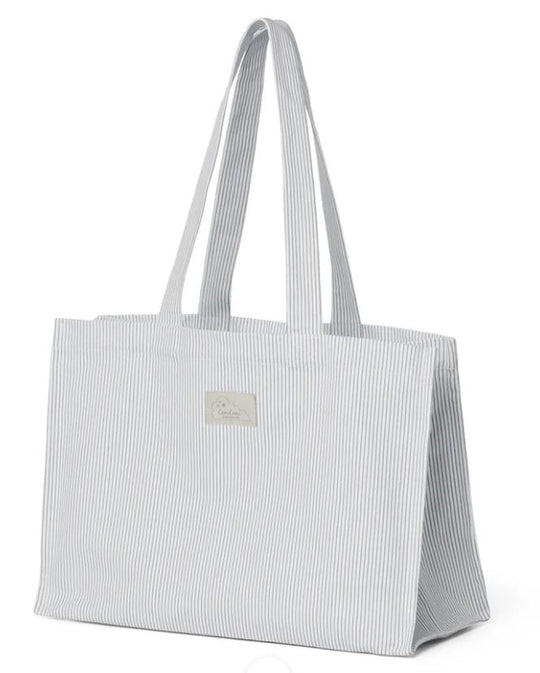 Cam Cam Copenhagen Tote Bag - Classic Stripes Blue