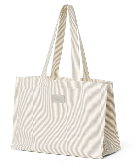 Cam Cam Copenhagen Tote Bag - Classic Stripes Camel
