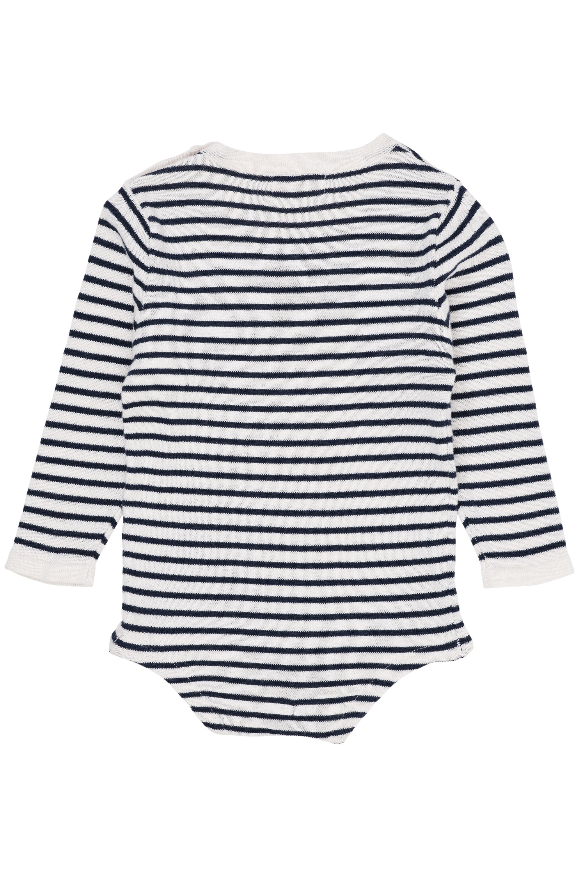 Copenhagen Colors Strik Body med Striber - Cream/Navy