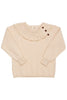 Copenhagen Colors Margueritte Strik Bluse - Cream