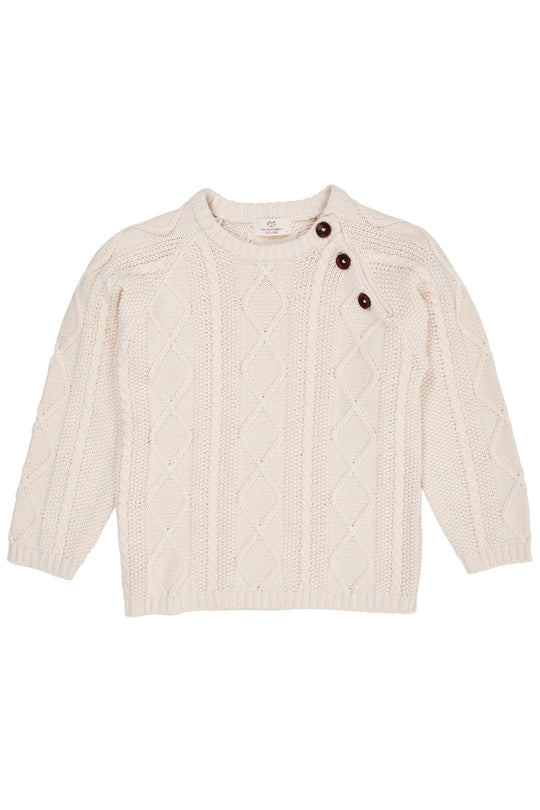 Copenhagen Colors Strik Bluse - Cream