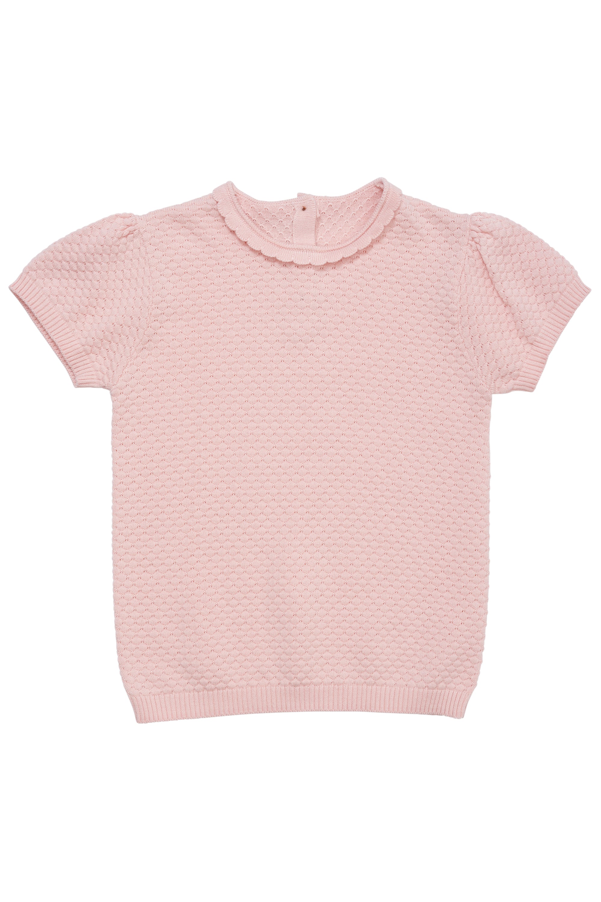 Copenhagen Colors Margueritte Strik T-shirt - Dusty Rose