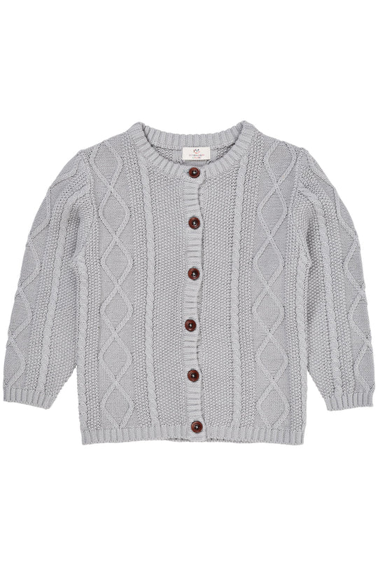 Copenhagen Colors Strik Cardigan - Dusty Blue