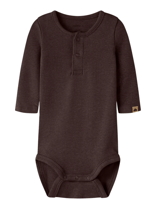 Name It - Ohoney LS Body -  Chocolate Plum