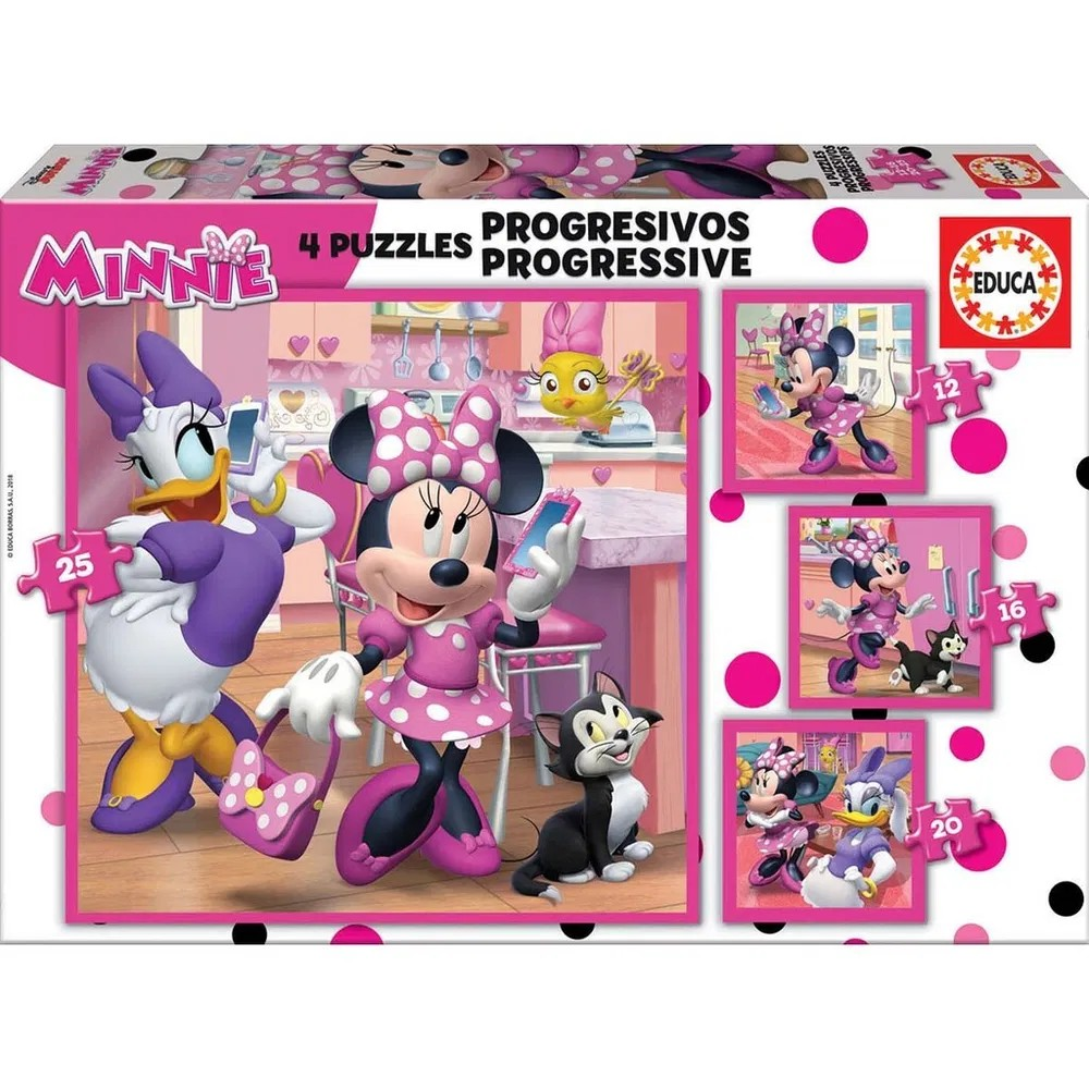 Educa Puslespil - Minnie Happy Helpers