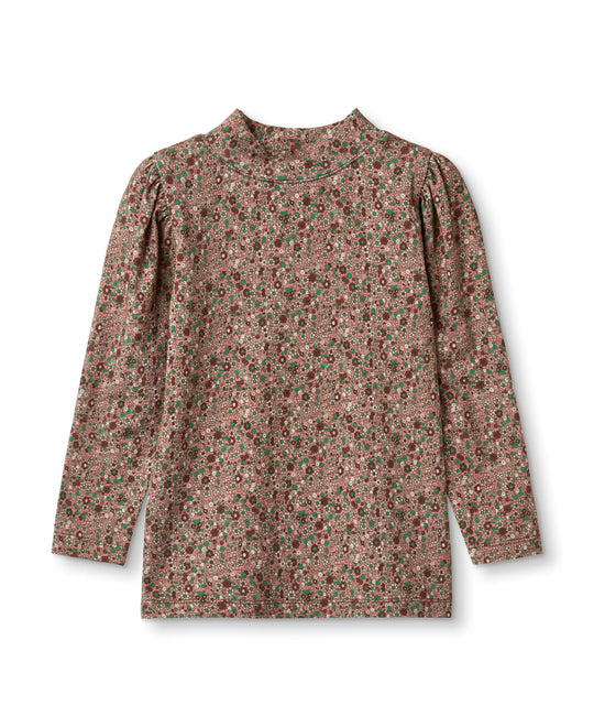 Fliink Kelly Puff Bluse - Rose Amazone Carafe