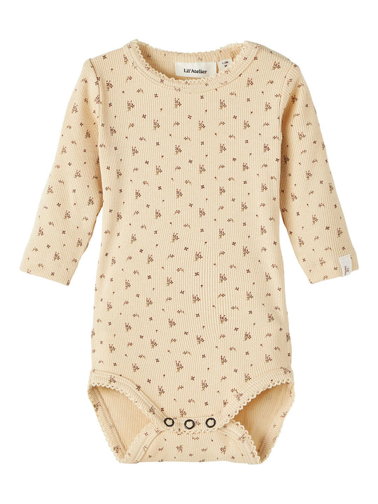 Lil Atelier Gago Slim Body - Wood Ash