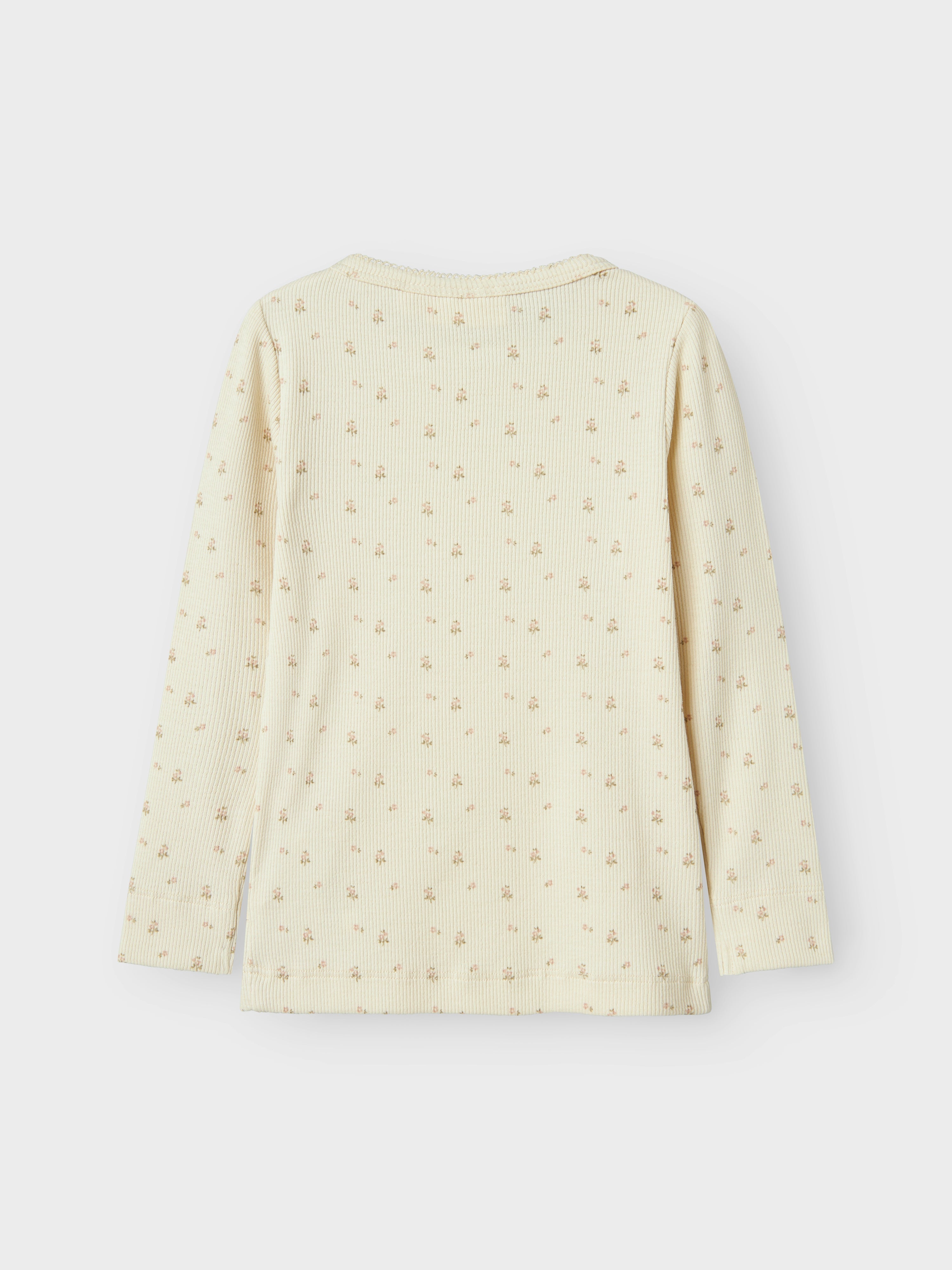 Lil Atelier Gago Slim Shirt -  Turtledove/Flower