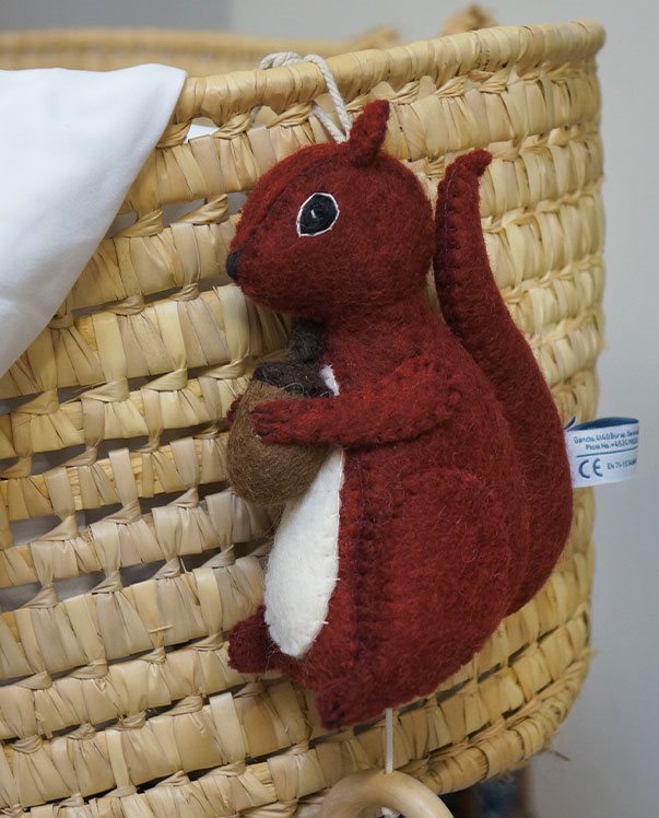 Gamcha Musikuro Egern - Rød