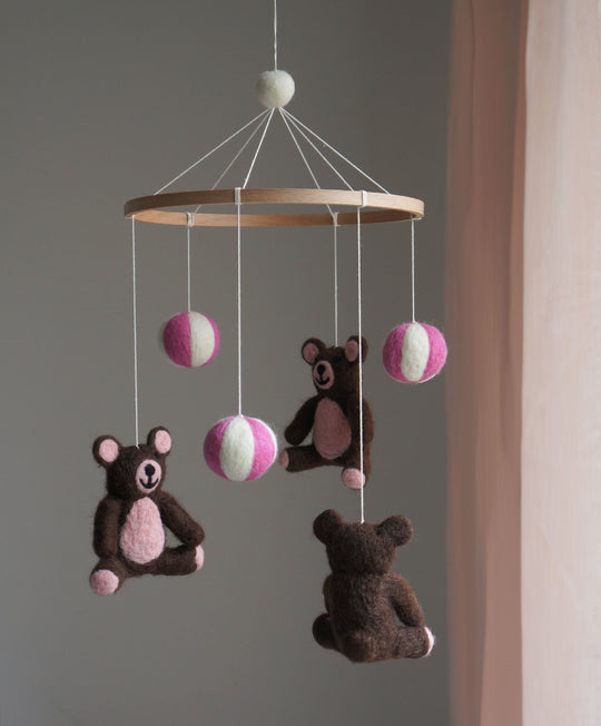 Gamcha Uro Bjørn og Bolde - Pink