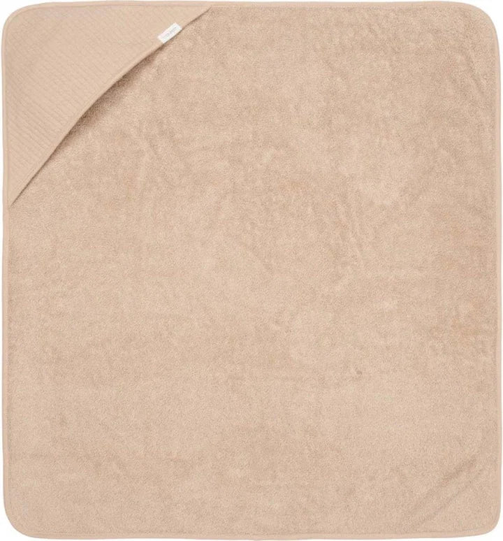 Little Dutch - Badehåndklæde m. Hætte - Pure Beige - 75x75 cm