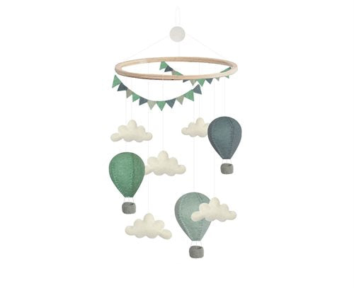 Gamcha Uro med Luftballoner - Mint / Blå