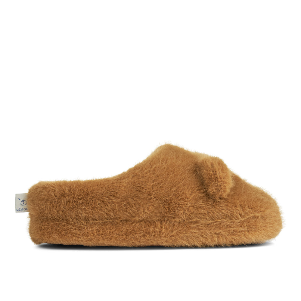 Liewood Aviaja Bjørne Slippers - Golden Caramel