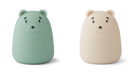Liewood Callie Lampe 2 pak - Mr Bear Peppermint / Sandy