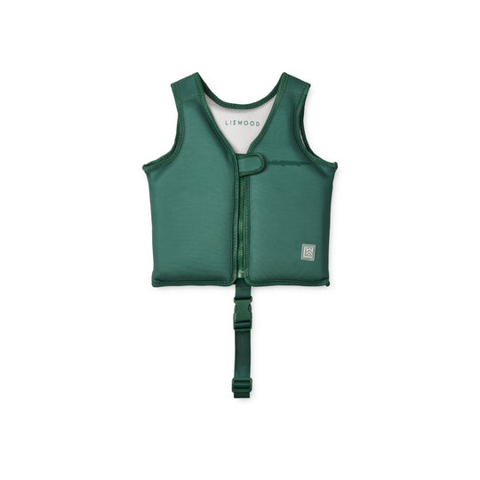 Liewood Dove Krokodille Badevest - Garden green