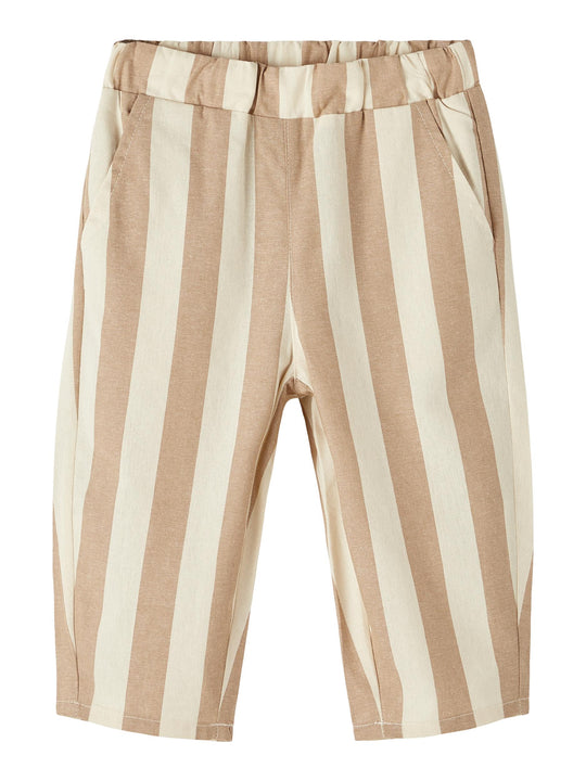 Lil Atelier Lasse Loose Pants - Whitecap Gray