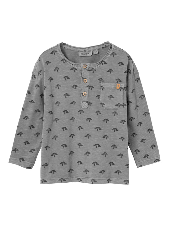 Lil Atelier Liam Loose Shirt - Quiet Shade
