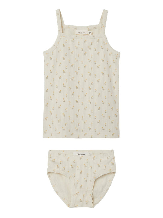 Lil Atelier Lola Undertøj Sæt - Turtledove
