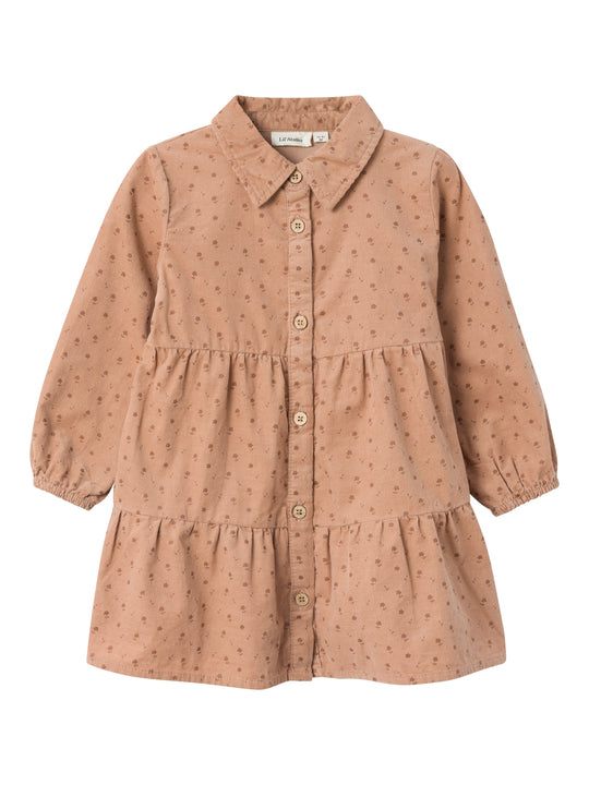 Lil Atelier Alva Loose Dress - Nougat