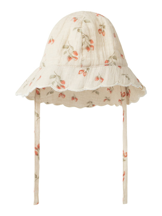 Lil Atelier Biba Sommerhat - Turtledove / Strawberry