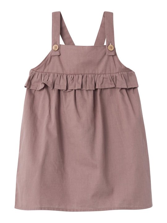 Lil Atelier Boa Dress - Antler