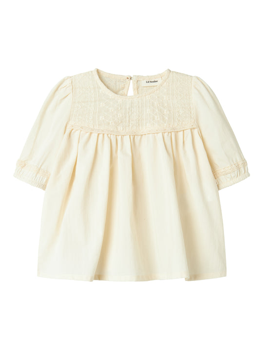 Lil Atelier Daisy Loose Shirt - Turtledove