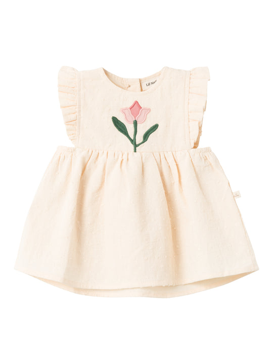 Lil Atelier Dallas Loose Dress - Turtledove