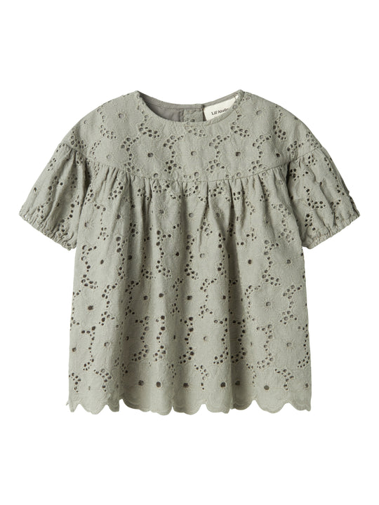 Lil Atelier Dally Loose Shirt - Forest Fog