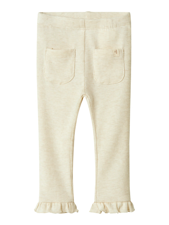 Lil Atelier Darla Slim Legging - Turtledove