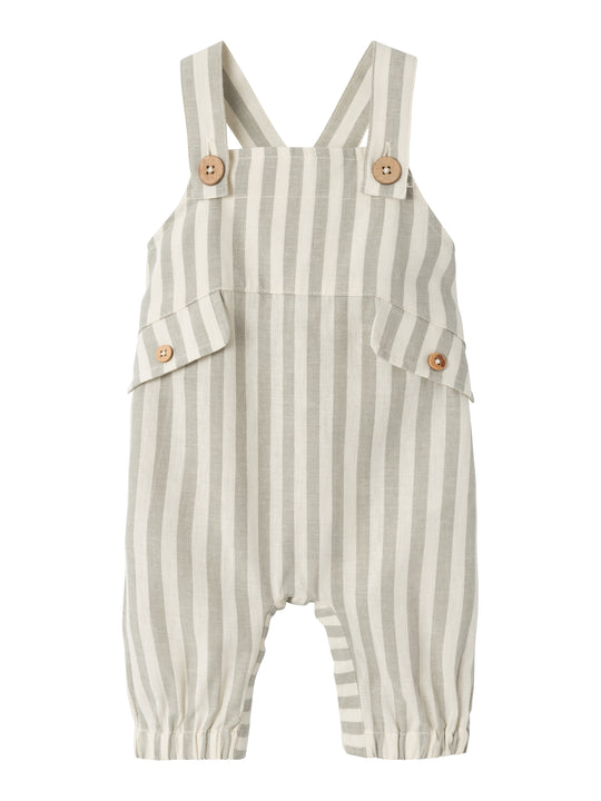 Lil Atelier Dino Loose Overall - Turtledove