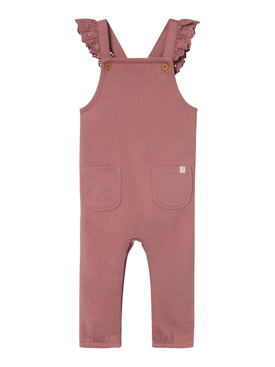 Lil Atelier Doris Loose Overall - Nostalgia Rose