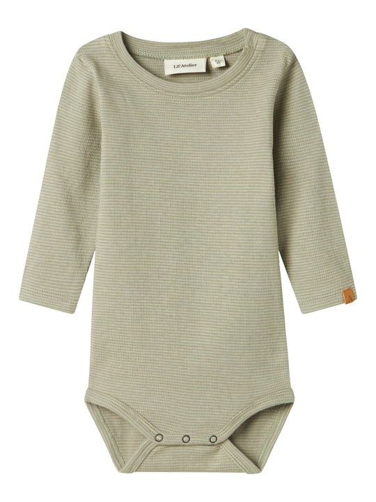 Lil Atelier Feng Slim Body - Moss Gray